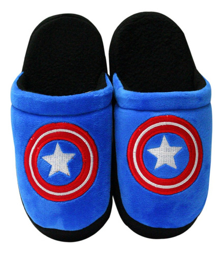 Pantuflas Bordadas Capitán America