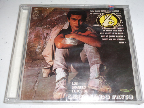  Los Grandes Éxitos De Leonardo Favio, Cd Nuevo Sellado 1991