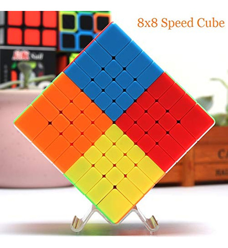Cubo De 8 X 8 Speed Cube Sin Etiqueta Juguete Color De La Estructura
