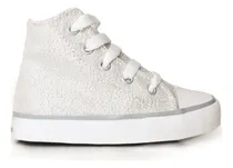 Comprar Botas Botitas Lona Plateado Niñas Nena Couce Oficial