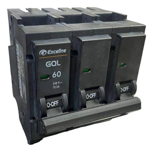 Breaker Empotrar 3 X 30 Amp Exceline 