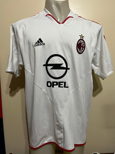 Camiseta Milan Italia 2004 2005 Maldini #3 Champions League