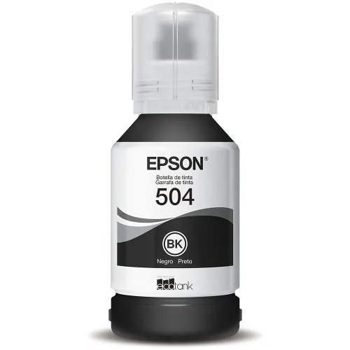 Tinta de impresora negra Epson T504120 127 ml