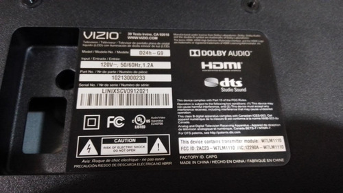 Módulo Wifi Vizio W7lm1110 *box3 (Usado)
