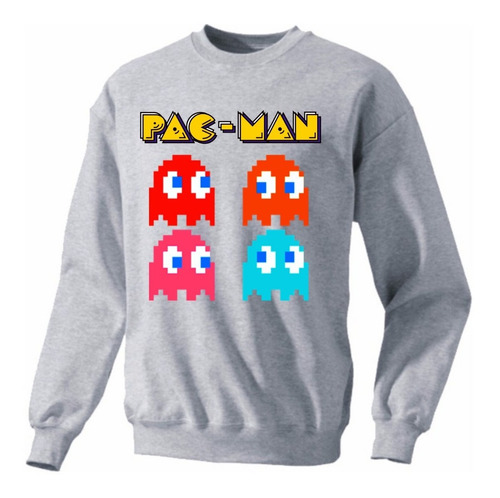 Buzo Clasico Pacman - Gamer - Serie/comic