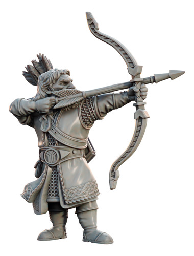 Miniaturas De Rpg - Anões Da Terra-média