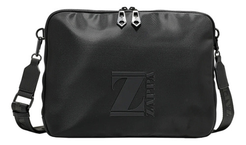 Cartera Porta Notebook Negro  Zappa