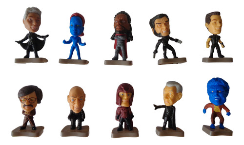 10/10 Muñequitos X Men Colección Completa En Bolsita (Usado)