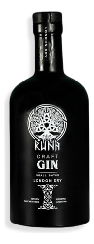 Gin London Dry Runa Craft Small Batch 750ml Argentina