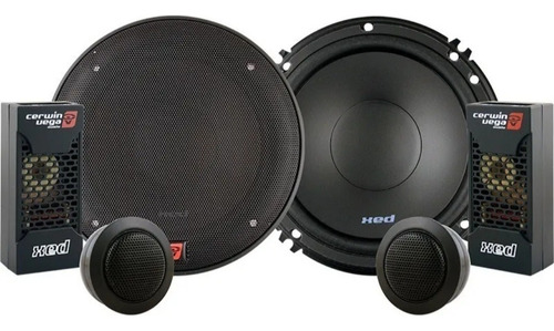 Paquete Alpine De 4 Set De Medios Xed650c+estéreo Ute-73bt