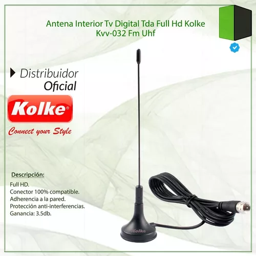 Antena Digital para TV de Interior KOLKE KVV-032