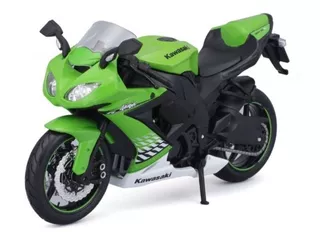 Perudiecast Moto Maisto Kawasaki Ninja Zx 10r Escala 1:12