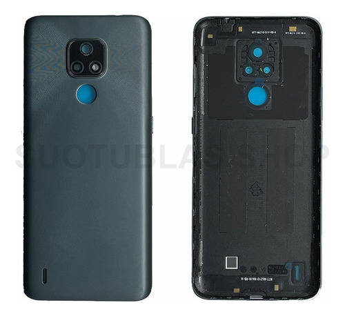 Tapa Trasera Carcasa Para Motorola Moto E7 Xt2095 Gris