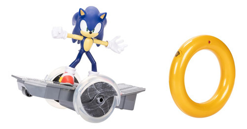 Sonic The Hedgehog Sonic 2 Película - Sonic Speed Rc Vehicle Personaje Jakks