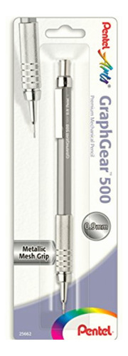 Pentel Arts Graphgear 500 Lápiz De Dibujo Premium, Gris