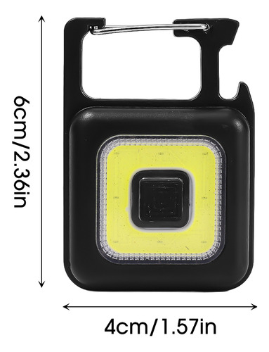 Mini Linterna Led Con Forma De Llavero Portátil Para Exterio