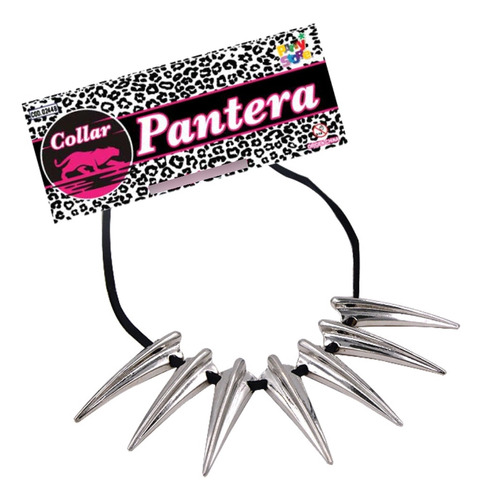 Collar Pantera Negra Black Panther