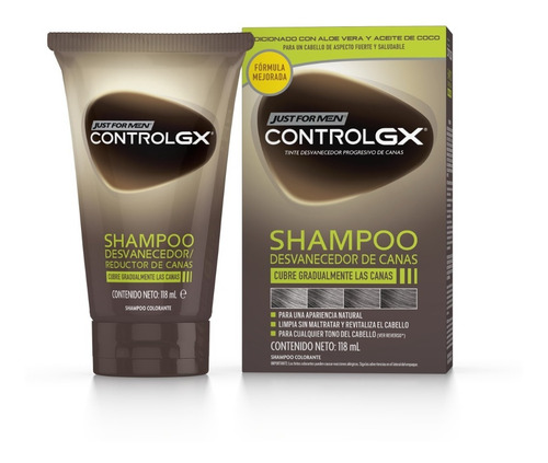 Just For Men Control Gx Shampoo Desvanecedor De Canas