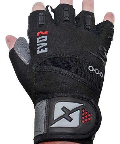 2016 evo 2 guantes De Levantamiento De Pesas Con Integrado W