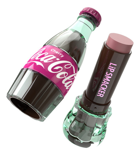 Bálsamo Para Labios Coca Cola Cherry Botella Lip Smacker