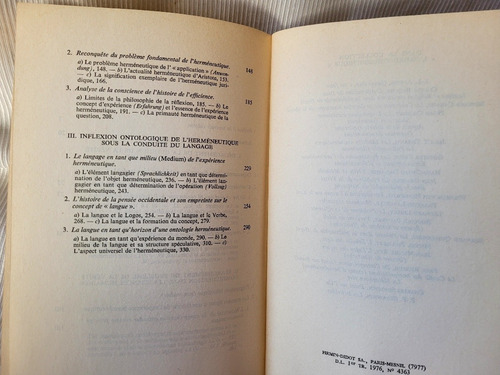 Verite Et Methode Hans Gadamer Lignes Hermeneutique Seuil