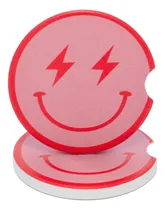 Comprar Boho Garden Posavasos Para Coche Con Cara Sonriente, De Que
