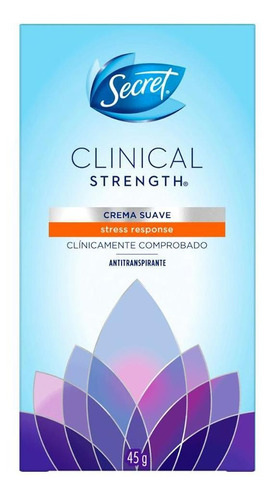 Secret clinical creme stress response desodorante  45g