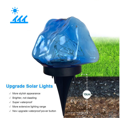 Cadena Led G-em Para Exteriores, Enterrada, Patio, Jardín, T
