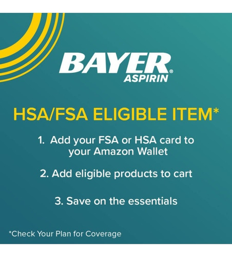 Imagen 6 de 6 de Aspirina Bayer De 300 Tabletas