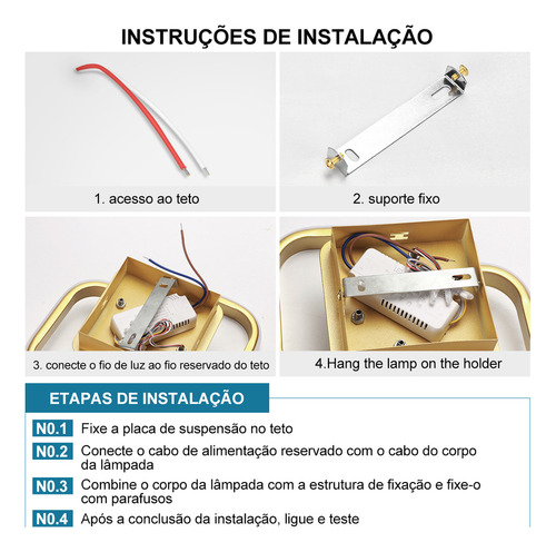 S Luminária De Teto 28w Lustre Led Quarto Banheiro 3 Em 1,c