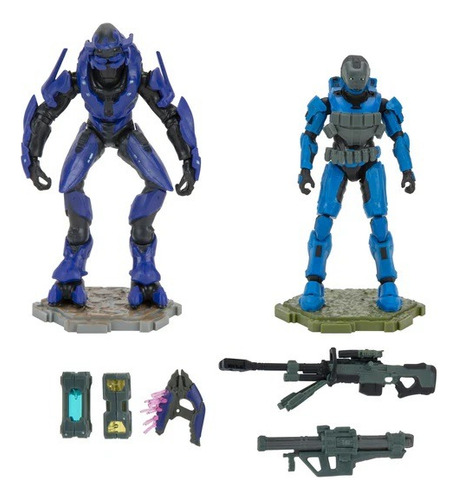 Halo Unsc Chekpoint Con Spartan Gungir Y Mercenario Elite (Usado)
