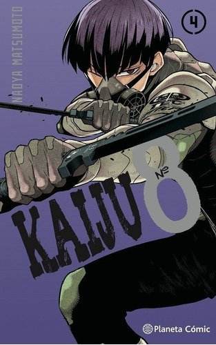 Kaiju 8, De Naoya Matsumoto., Vol. 4. Editorial Planeta Comic, Tapa Blanda En Español, 2022