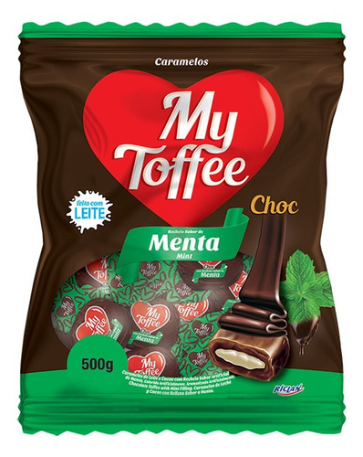 Caramelo My Toffee Chocolate Relleno Menta 600 Grs Golosinas