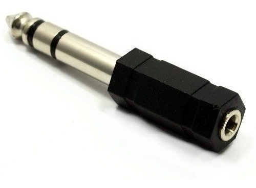 Adaptador Ficha Mini Plug 3,5 A Plug 6,5 Parquer