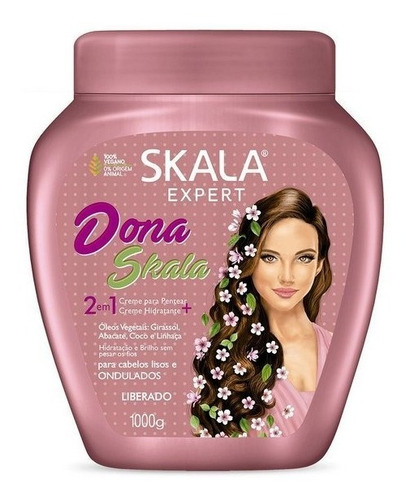 Kit 6un Creme Hidratante Skala 1kg - Pote Vegano