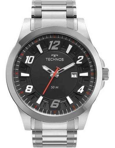Relógio Technos Masculino Racer 2117ldf/1p Aço Analogico