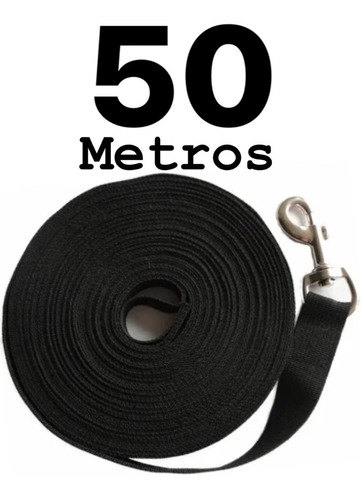 Correa Cincuenta 50 Metros Adiestramiento Seguridad Mascotas