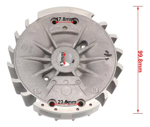 Volante Magnetico Motosierras 38cc 45cc 50cc 52cc Gamma Niwa
