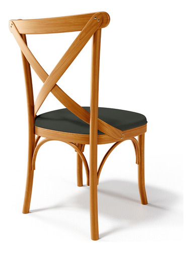 Kit 4 Cadeiras Sala Jantar Living Estofada Ávila Linho Verde