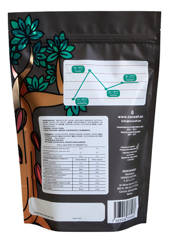 Gotas Chocolate Con Leche 40% Cacao Cocoatl P/repostería 1kg