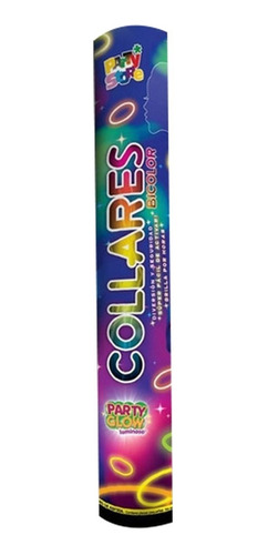 Collar Quimico Luminoso M&m Party Pack X 25