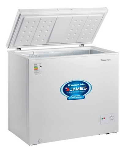 Freezer Horizontal James Fhj 210 Bajo Consumo - La Tentación Color Blanco