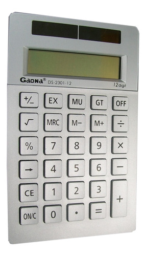 Calculadora Gaona Ds-2301c-12 12 Dígitos 