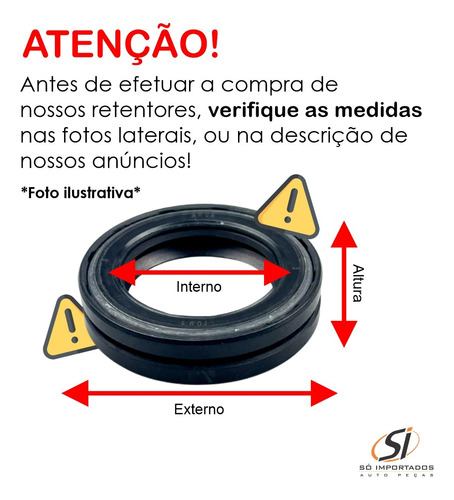 Retentor Tras. Virabreq Volante Tucson 214432e110 Original