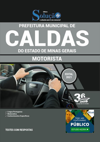 Apostila Prefeitura Caldas Mg - Motorista
