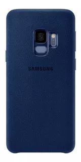 Samsung Alcantara Cover Para Galaxy S9 Normal Azul