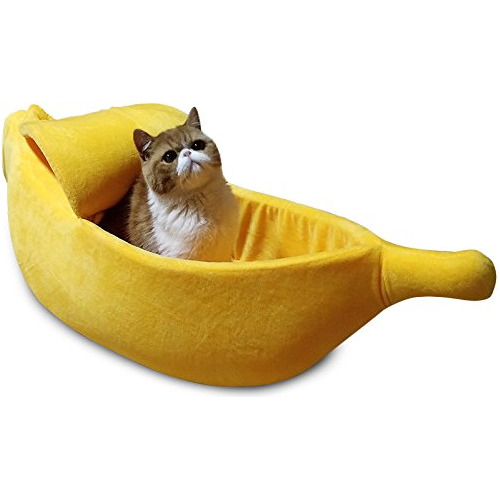 Petgrow Cama Para Mascotas, Extra Grande, Banana