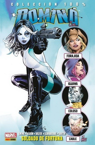 Colecc. 100% Marvel Domino # 02 - Soldado De Fortuna - Gail 