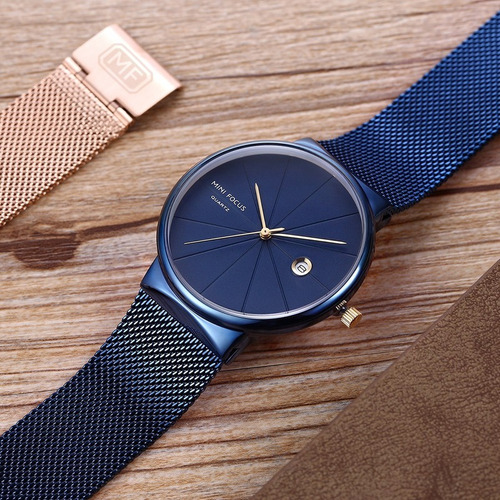 Mini Focus Hombres Relojes De Cuarzo Ultradelgados Simples
