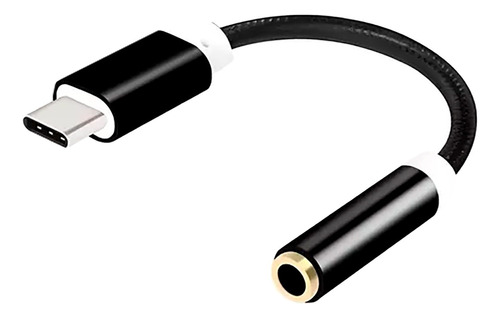 Cable Usb Tipo C A Plug 3.5mm Hembra Audifonos Reforzado